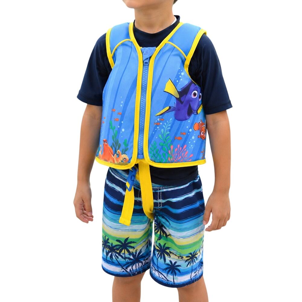 Disney Pixar Finding Dory Swim Vest Life Jacket S/M Kids Flotation Aid